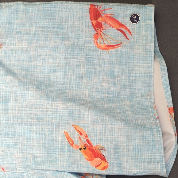 Johnnie-O Swim Trunks Men's XXL Blue Baja Toma Shorts Crawfish NWT - Picture 5 of 13
